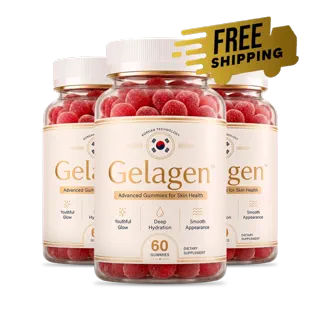 Gelagen beauty gummies 3-bottle bundle with free shipping