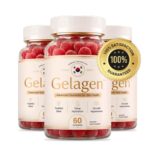 Gelagen 60-day money-back guarantee bottle